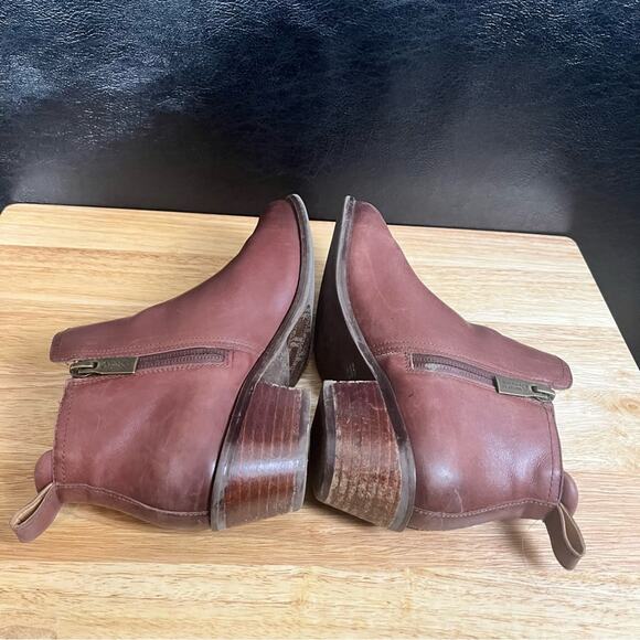 Vionic Bethany Brown Ankle Boots Size 5 - Picture 12 of 15